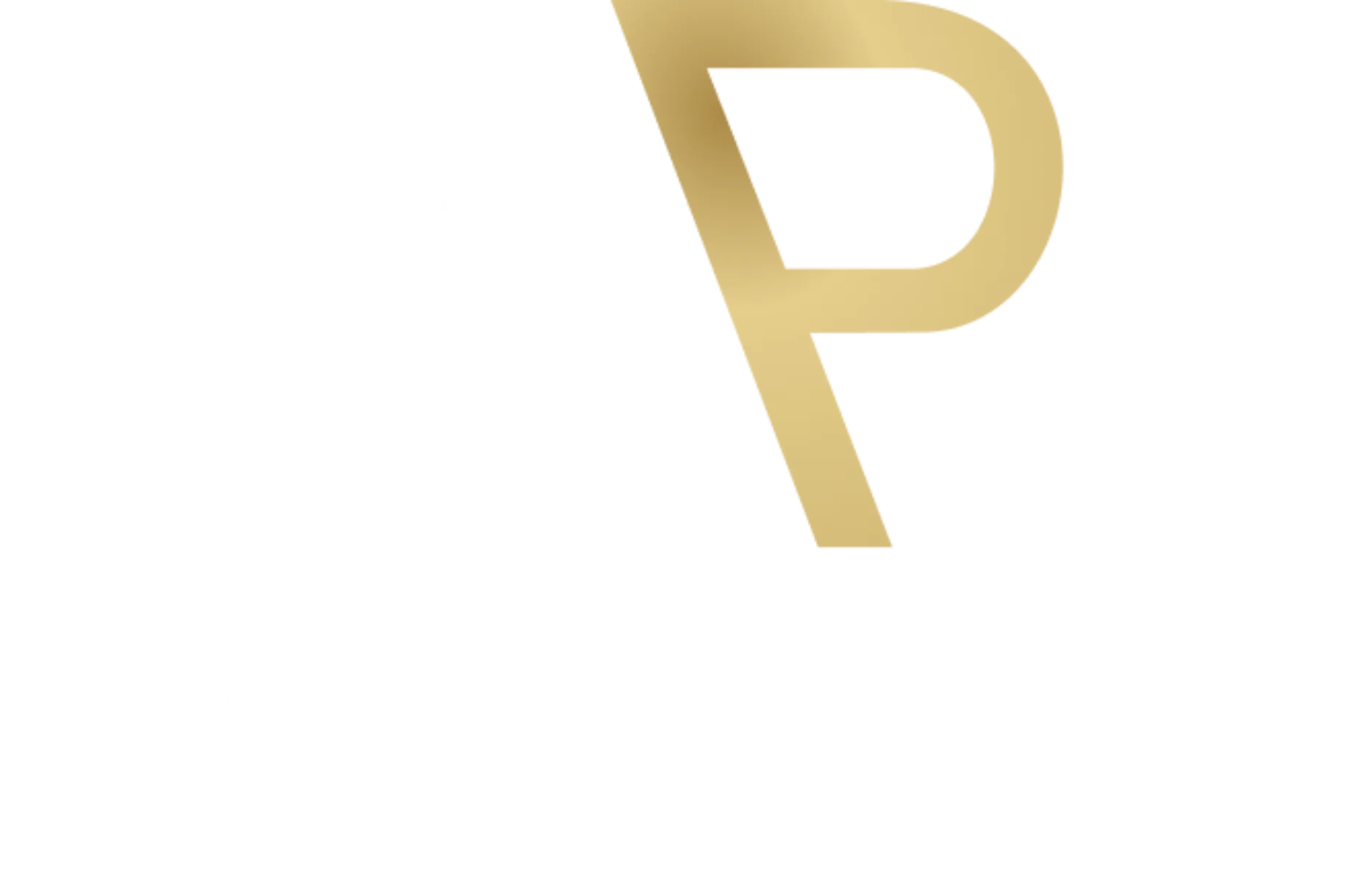 Logo firmy Artur Piejek Systemy Wykończeniowe z literami AP w białej i złotej kolorystyce na czarnym tle
