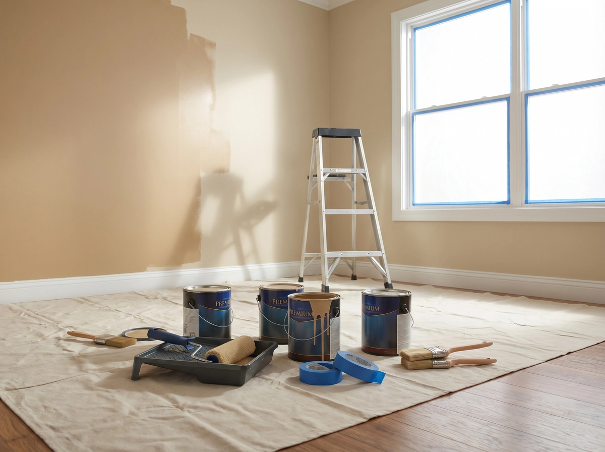 Koszt malowania mieszkania w 2026: co warto wiedzieć?